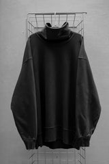 VOAAOV 24A/W Urake High Neck Sweatshirt 日本のデザイナーブランド ハイネックコットンプルオーバー
