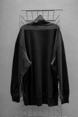 VOAAOV 24A/W Urake High Neck Sweatshirt 日本のデザイナーブランド ハイネックコットンプルオーバー