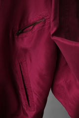 Vintage "C&A" Silk Bomber Jacket