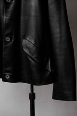 HERMES 1990's Lambskin Leather Jacket Hermès top lambskin leather jacket made in France