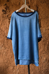 Porter Classic - LINEN BASQUE SHIRT - L.BLUE (Products at Anemone Studio)