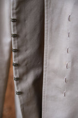 Gucci by Tom Ford 2002 Hook & Eye Cotton Jacket Made in Italy