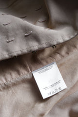 Gucci by Tom Ford 2002 Hook & Eye Cotton Jacket Made in Italy