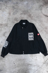 CAV EMPT (C.E.) Overdye KL Patch Jacket 日本街頭品牌 印花貼布夾克