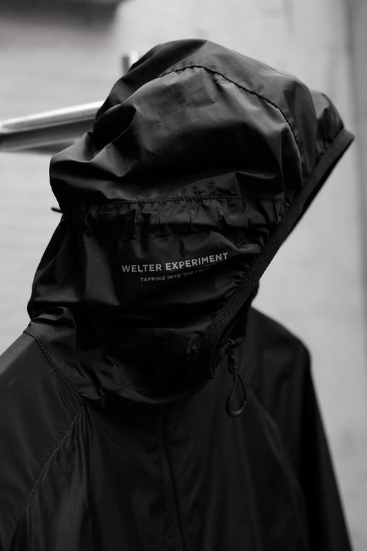 WELTER EXPERIMENT RHOMBUS PACKABLE HOOD JACKET Korean outdoor functional brand waterproof hooded jacket
