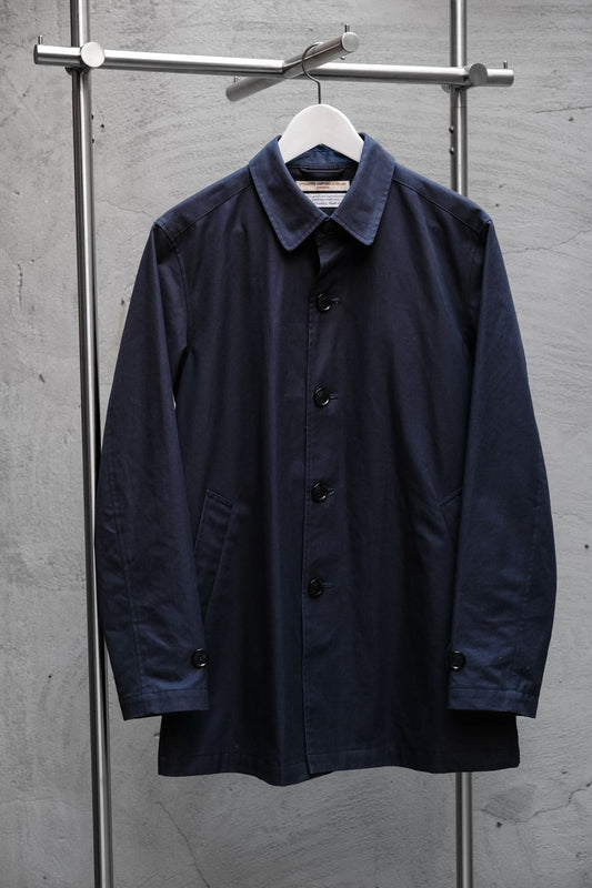 ROCOCO Ventile Short Balmacaan Coat Japanese brand windproof and waterproof short Balmacaan windbreaker made in Japan