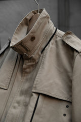 AMERICAN RAG CIE スタンドカラーコート 日系アメリカンレトロブランド スタンドカラー トレンチコート ショートコート