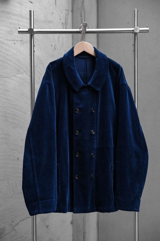 Porter Classic Corduroy Double Breasted Jacket Katsuyuki Yoshida double-breasted corduroy jacket