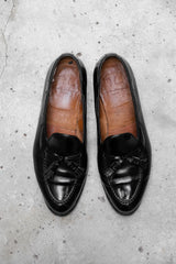 Septième Largeur Leather Tassel Loafers Shoes French handmade gentleman's shoe brand leather tassel loafers