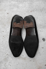 Septième Largeur Leather Tassel Loafers Shoes French handmade gentleman's shoe brand leather tassel loafers