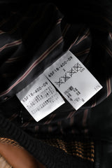 Education from Young Machines Leather Varsity Jacket Japanese brand sheepskin sleeves stitching cowhide embroidery baseball jacket