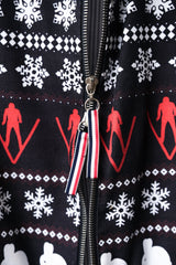 THOM BROWNE Joyce 2009F/W Pattern Blouson Jacket Made in USA Totem print short jacket