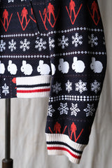 THOM BROWNE Joyce 2009F/W Pattern Blouson Jacket Made in USA Totem print short jacket