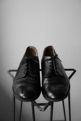 USNAVY 1995's Leather Service Shoes 1990s US Navy official leather shoes