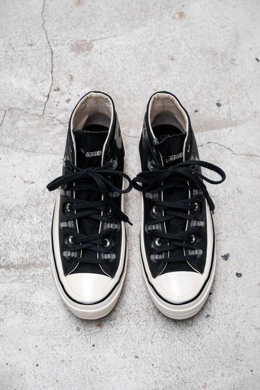 CONVERSE x KIM JONES Chuck 70 designer collaboration TPU transparent plastic covered high-top canvas shoes