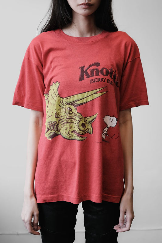 1970’s Vintage Knott’s Berry Farm Snoopy Tee 70年代古著 50/50 Single Stitch Made in USA