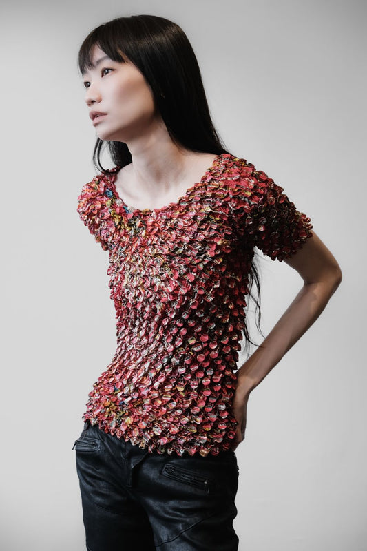 Vintage Popcorn Tops 復古彈性爆米花褶皺上衣 (多款可選)