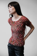 Vintage Popcorn Tops Vintage elastic popcorn pleated tops (various styles available)