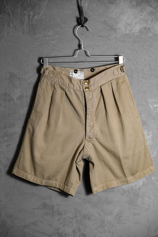 1952’s Australian Army Vintage Cotton Drill Shorts 澳軍公發 斜紋棉打褶短褲