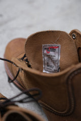 Red Wing Iron Ranger 8083 Hawthorne Muleskinner Red Art Frosted Waxed Leather Work Boots New Without Shoebox