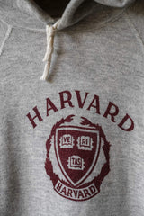 1970年代 チャンピオン ヴィンテージ "HARVARD" スウェット パーカー ヴィンテージ チャンピオン ラクラン スリーブ フード付き Tシャツ