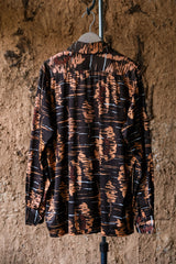 Vintage “Prince Ferrari” Point Collar Disco Shirt 古著 迪斯可尖領滌綸印花襯衫