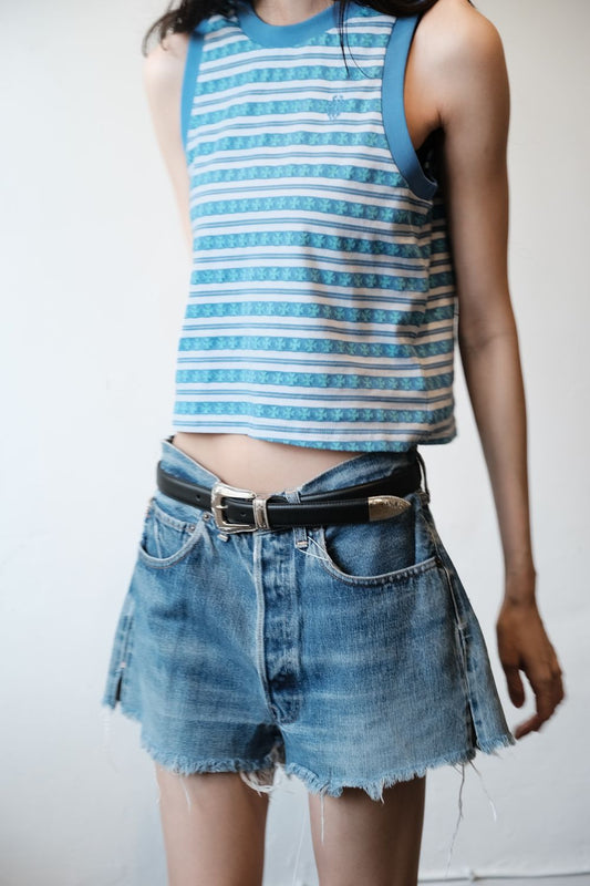 Levi's Vintage Cut Off Denim Booty Shorts Made in Canada