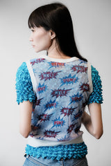 Vintage Popcorn Tops Vintage elastic popcorn pleated tops (various styles available)