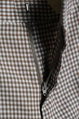 1970~80’s Vintage Check Polyester Disco Pants Talon Zipper 美國古著 迪斯可滌綸長褲