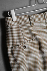 1970~80’s Vintage Check Polyester Disco Pants Talon Zipper 美國古著 迪斯可滌綸長褲