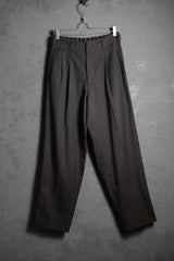 Japanese Vintage “NICOLE by Koba” Wool Tuck Pants 日本古著 高腰羊毛打褶西裝褲