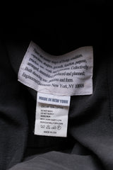 Engineered Garments Cruiser Parka - Navy/Grey Wool Floral Jacquard Japanese designer brand wool jacquard military jacket made in the USA