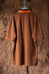 Raf Simons x Fred Perry 18F/W Oversized Polo Shirt 聯名款 膠領壓扣拼接polo衫 葡萄牙製