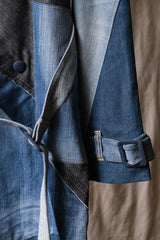 Levi's x Story Wear x 台湾の新進デザイナー Zhan Zongyou 「アップサイクリング」デニムコート リサイクルされた再構築デニムコート