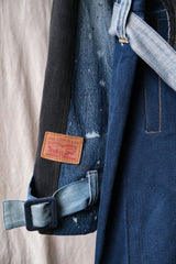 Levi's x Story Wear x 台湾の新進デザイナー Zhan Zongyou 「アップサイクリング」デニムコート リサイクルされた再構築デニムコート