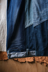 Levi's x Story Wear x 台湾の新進デザイナー Zhan Zongyou 「アップサイクリング」デニムコート リサイクルされた再構築デニムコート