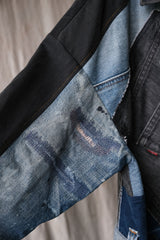 Levi's x Story Wear x 台湾の新進デザイナー Zhan Zongyou 「アップサイクリング」デニムコート リサイクルされた再構築デニムコート