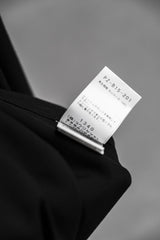 Yohji Yamamoto power of the WHITE shirt Arrange Collar Shirt 3 Yamamoto Yohji's line stand-up collar rayon shirt