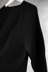 ノズルクイズホールガーメントセーター台湾デザイナーブランドラウンドネック立体ニットセーター