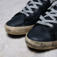 ゴールデングース スーパースター ネイビー スモール ダーティシューズ スーパースター ホロースター スリッパ