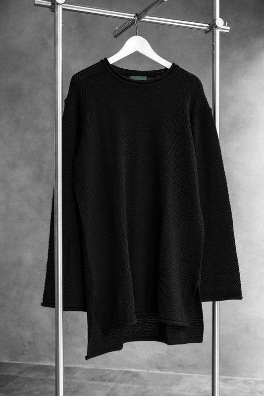 fuyue Thermal Knit Jumper Taiwanese designer brand warm knitted sweater