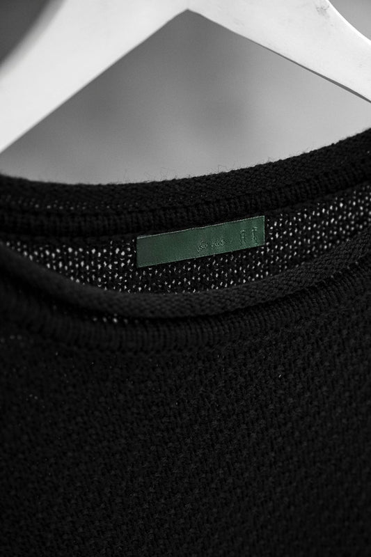 fuyue Thermal Knit Jumper Taiwanese designer brand warm knitted sweater