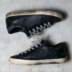 ゴールデングース スーパースター ネイビー スモール ダーティシューズ スーパースター ホロースター スリッパ