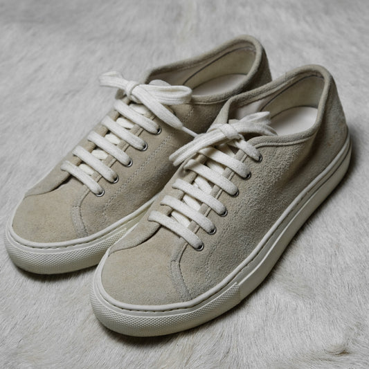 Original Achilles Low Suede Gray Classic Little White Shoes Brand Suede Low Slipper Light Gray