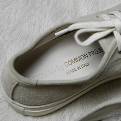 Original Achilles Low Suede Gray Classic Little White Shoes Brand Suede Low Slipper Light Gray