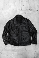German 2000’s POLIZEI Leather Jacket 德國警用皮衣夾克