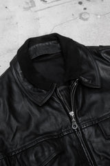 German 2000’s POLIZEI Leather Jacket 德國警用皮衣夾克