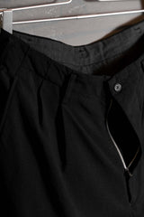 Y's for men Yohji Yamamoto Wool Gabardine Tuck Pants Yohji Yamamoto's early men's wool Gabardine pleated suit pants