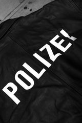 German 2000’s POLIZEI Leather Jacket 德國警用皮衣夾克