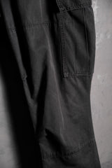 Undercover 10A/W Military Cargo Pants Takahashi Shield side pocket trouser leg zipper 9-point pants